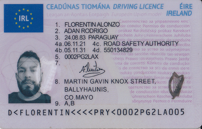 BUY IRISH DRIVING LICENCE