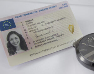 fake irish driving license