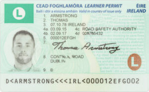 fake id ireland learner permit